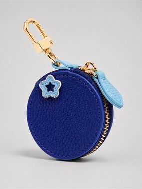 Blueberry AirPods Earbuds Case Mini Pouch AirTag Holder Bag Charm NWT